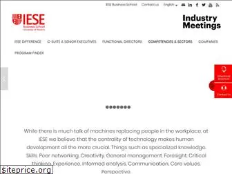 industrymeetings.iese.edu