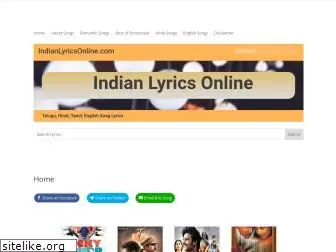 indylyrics.blogspot.com