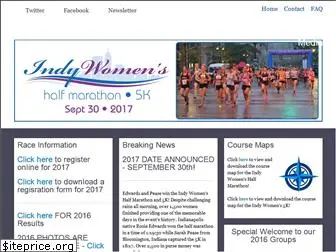 indywomenshalfmarathon.com