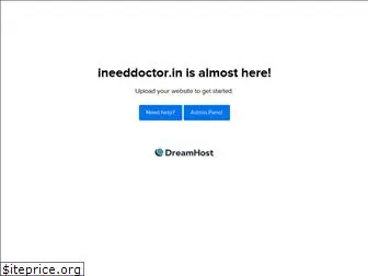 ineeddoctor.in