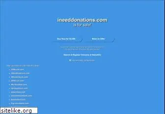 ineeddonations.com