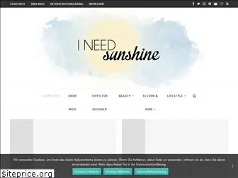 ineedsunshine.de