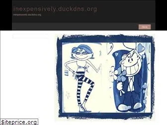 inexpensively.duckdns.org