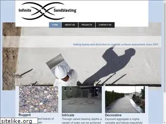 infinitesandblasting.com