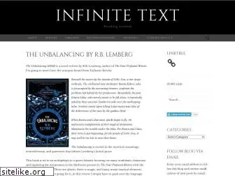 www.infinitetext.blog