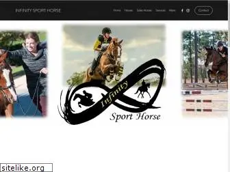 infinitysporthorse.com