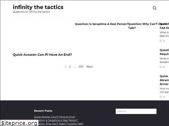 infinitythetactics.com