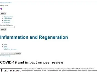 inflammregen.biomedcentral.com