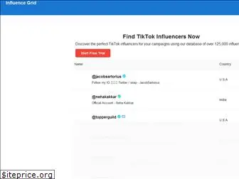influencegrid.com