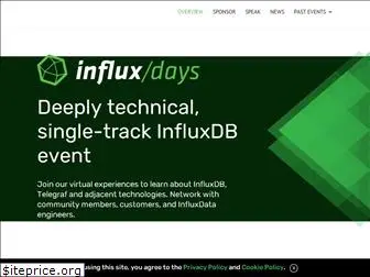 influxdays.com