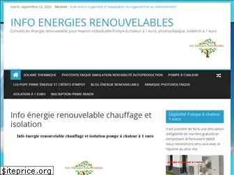 infoenergiesrenouvelables.fr