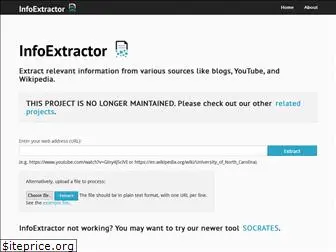 infoextractor.org