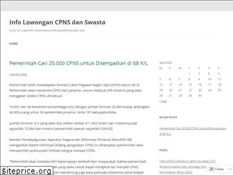 infolowongancpnsdanswasta.wordpress.com