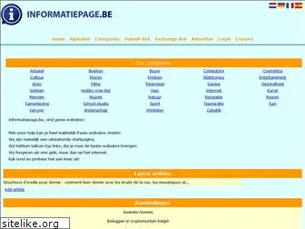 informatiepage.be