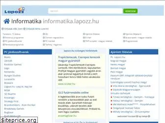 informatika.lapozz.hu