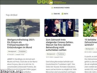 information-mundgesundheit.de thumbnail
