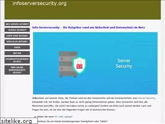 infoserversecurity.org