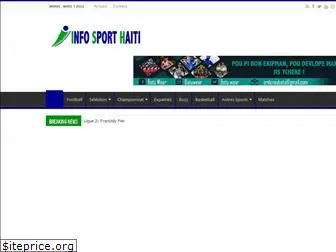 infosporthaiti.com