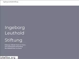 ingeborg-leuthold-stiftung.de