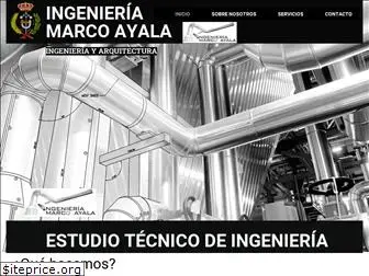 ingenieriamarcoayala.com