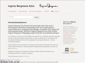 ingmarbergmanarchives.se