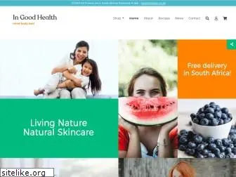 ingoodhealth.co.za