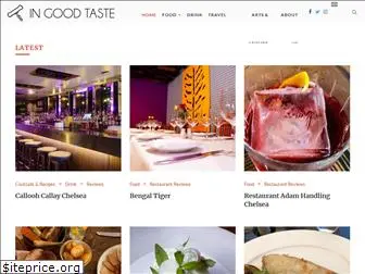 ingoodtasteuk.com