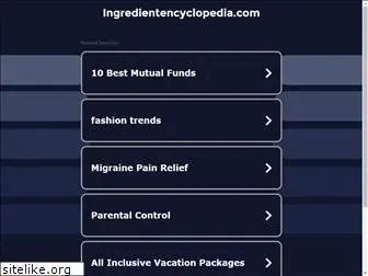 ingredientencyclopedia.com