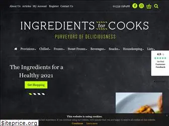 ingredientsforcooks.co.uk