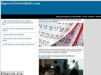 ingresouniversidades.com