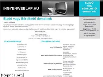 ingyenweblap.hu