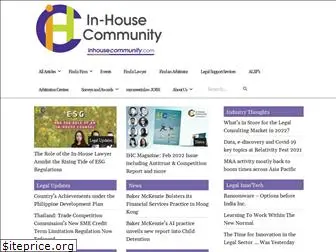 inhousecommunity.com