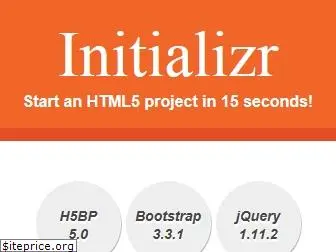 initializr.com