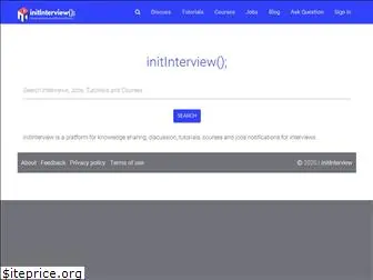initinterview.com