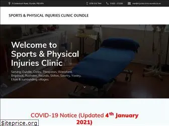 injuries-clinic-oundle.co.uk