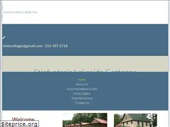 inletlakesidecottages.com