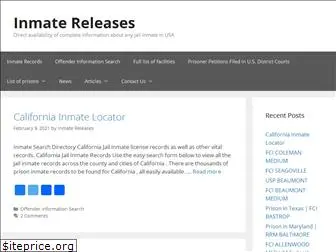 inmatereleases.org