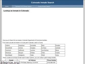 inmatesearchcolorado.org