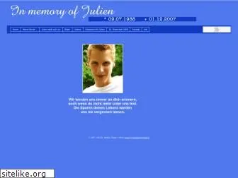 inmemoryofjulien.de