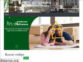 inmobiliariabolivariana.com