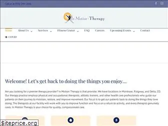 inmotiontherapymontrose.com