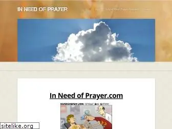 inneedofprayer.com