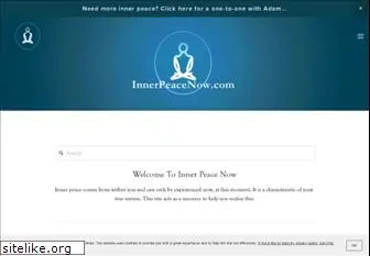 innerpeacenow.com