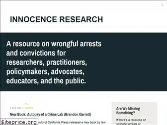 innocenceresearch.com