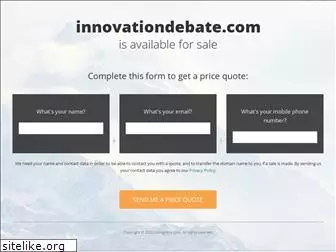 innovationdebate.com