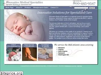 innovativemedicalspecialties.com