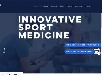 innovativesportmedicine.ca