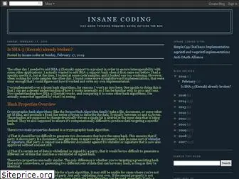 insanecoding.blogspot.com