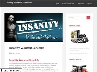 insanityworkoutschedules.com