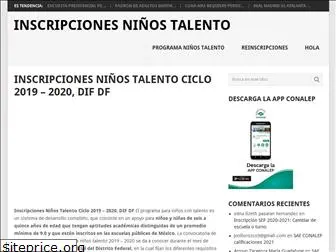 inscripcionesninostalento.com.mx